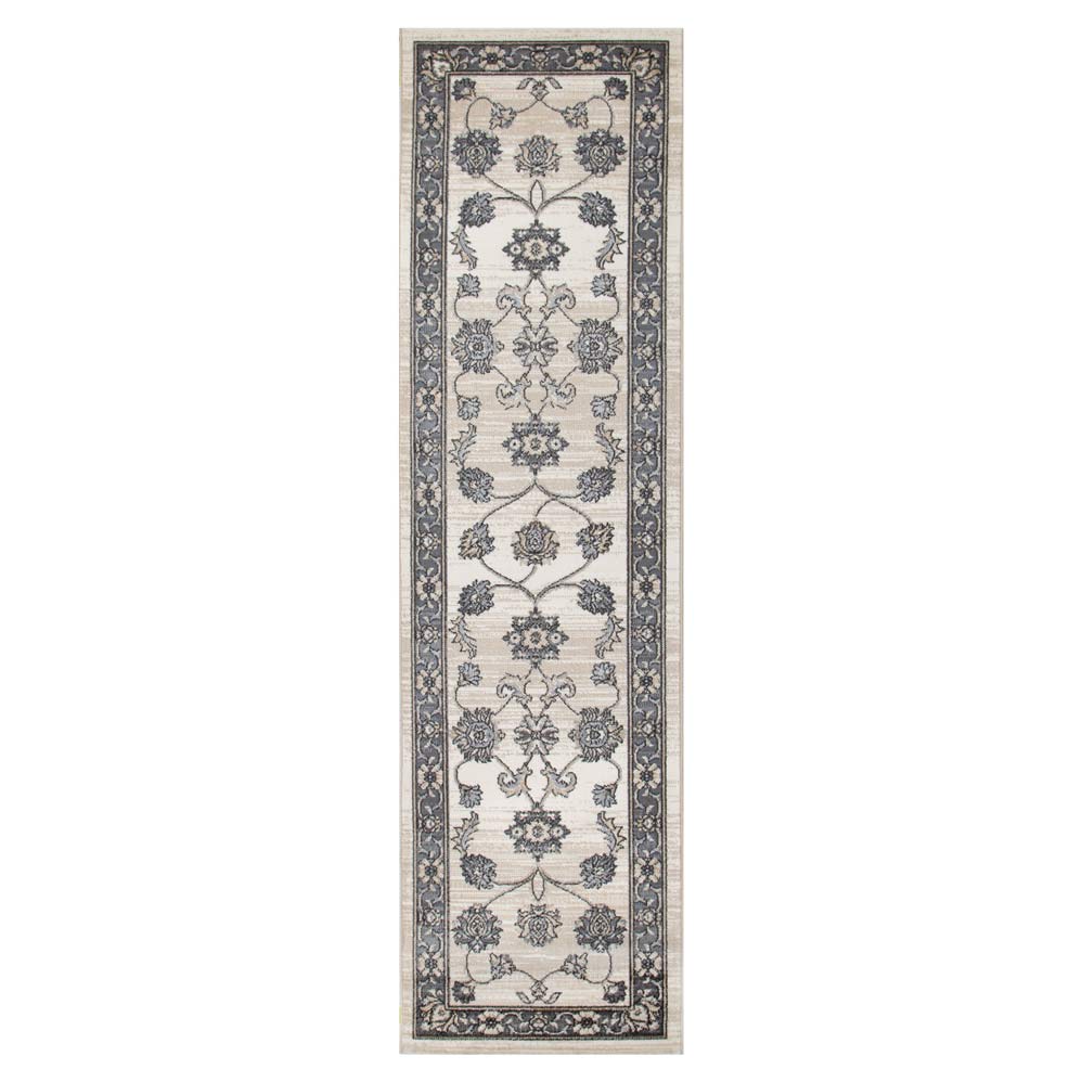 Arya Ziegler Cream Grey Rug - 6024 CREA