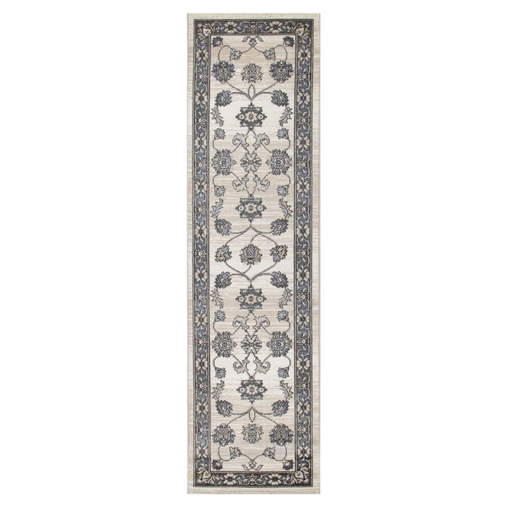 Arya Ziegler Cream Grey Rug - 6024 CREA