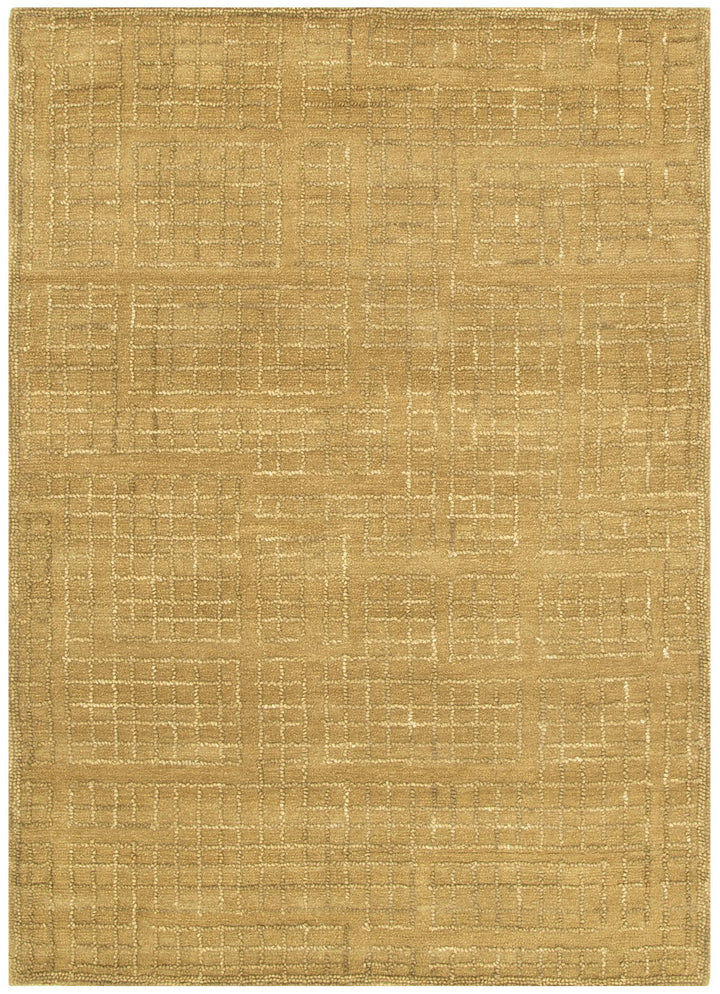 Abasco Citron Knitted Wool Rug