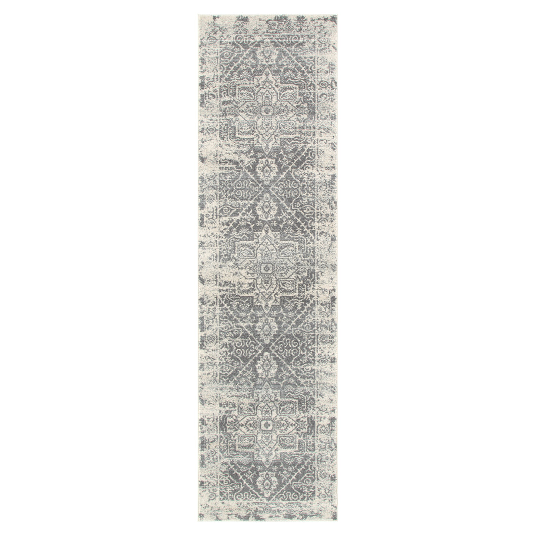 Delicate Audrey Ivory & Grey Rug - DEL20