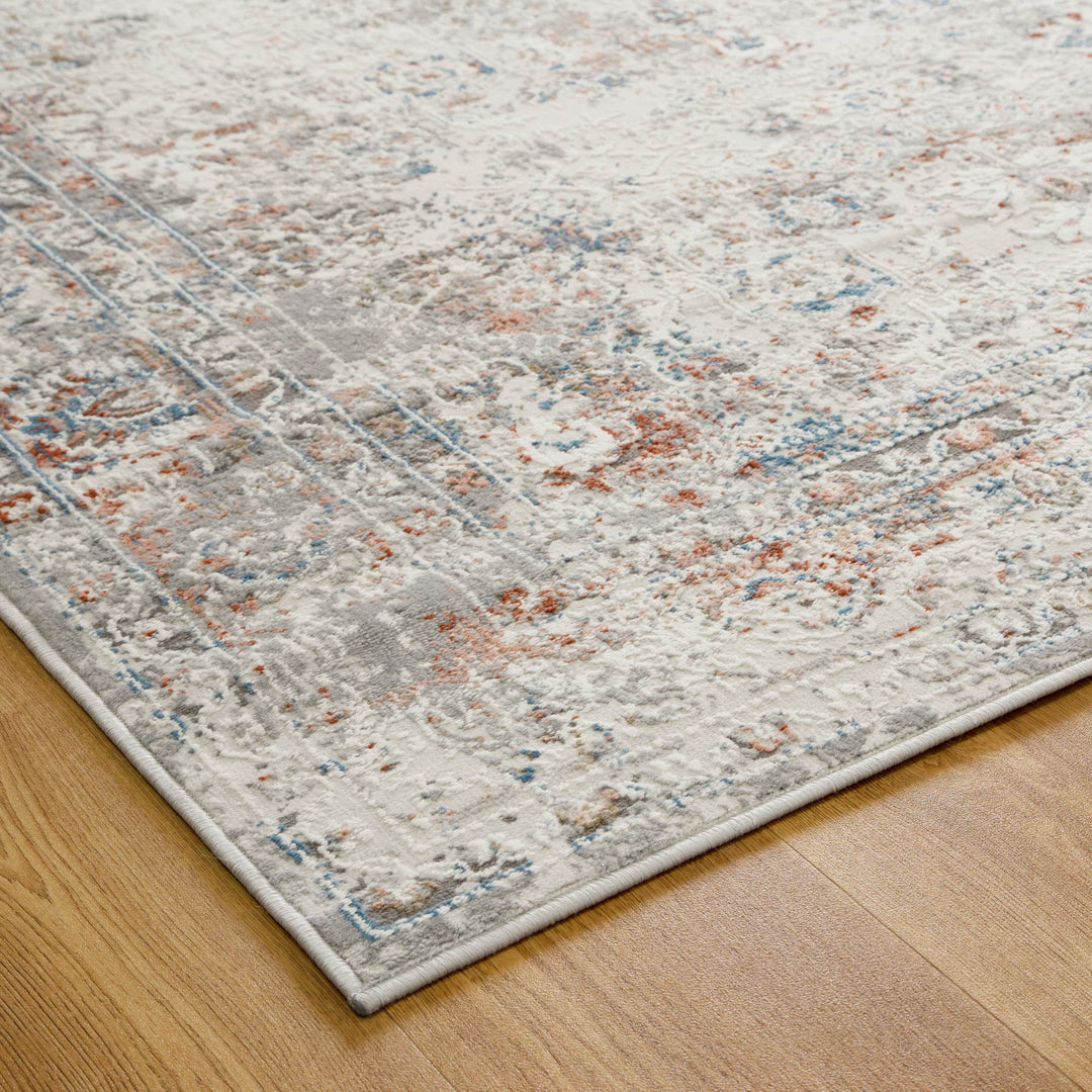 Expressions Multi Grey Contemporary Rug - EX10