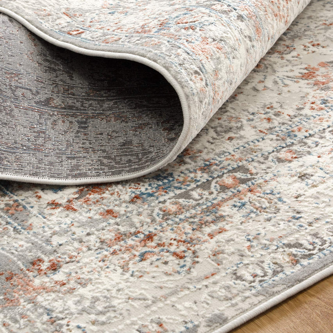 Expressions Multi Grey Contemporary Rug - EX10