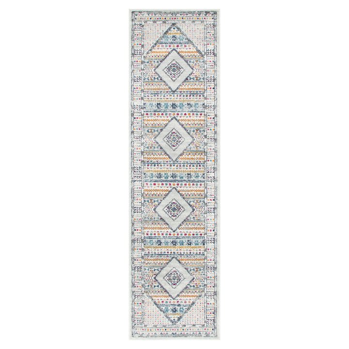 Provence Toulon Grey Tribal Rug - 017