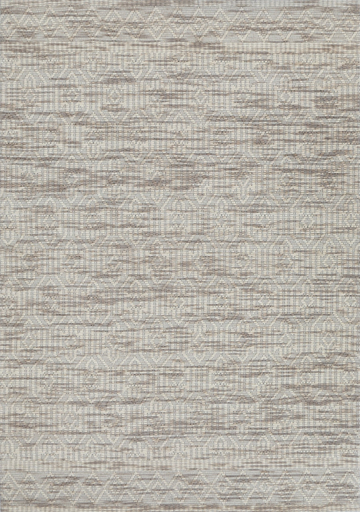 Copacabana Geometric Beige Wool Rug -PANI 01 BEIGE