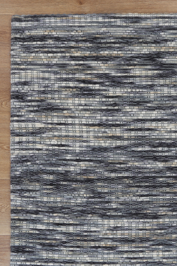 Copacabana Geometric Stone Wool Rug - 1STON