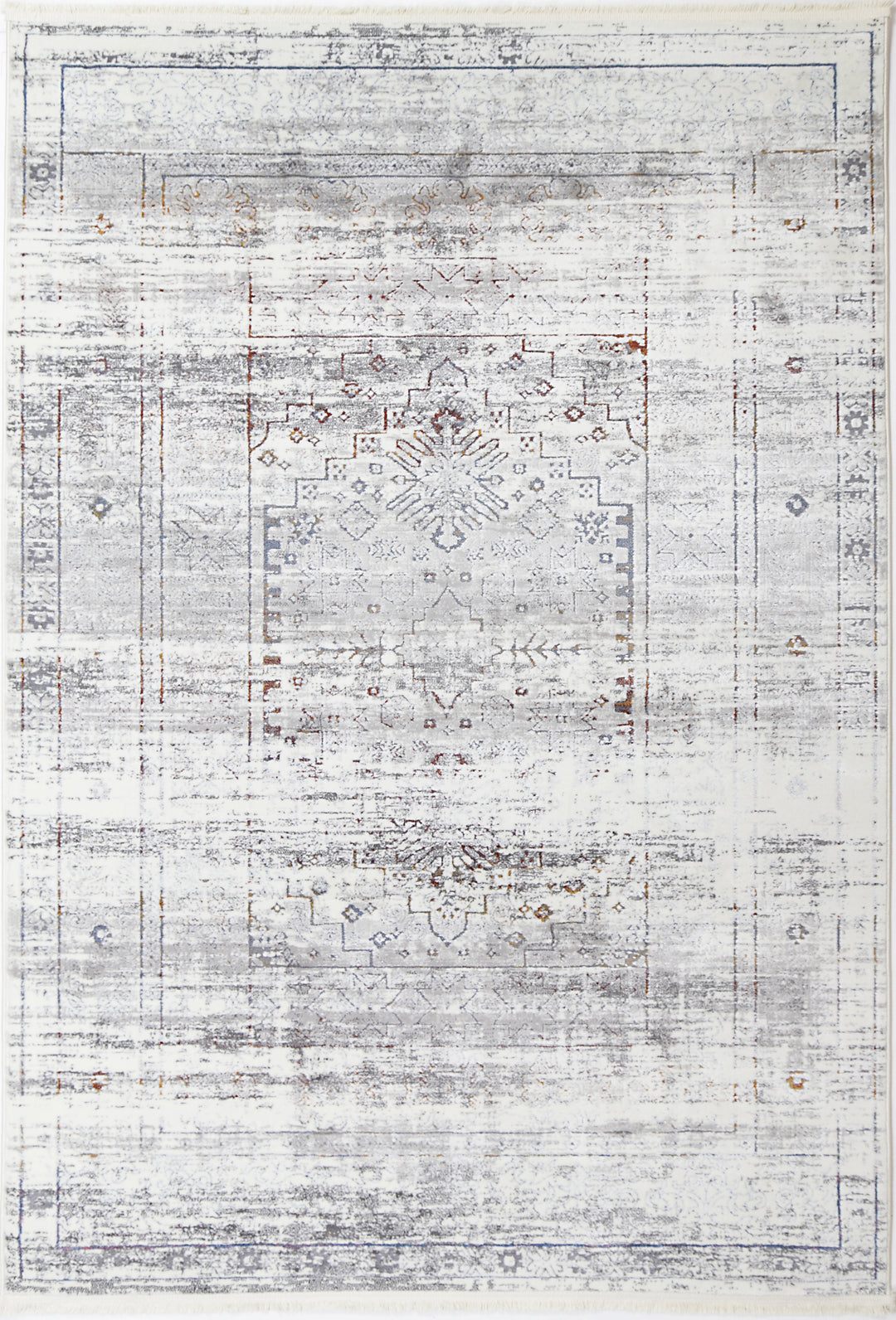 Bohemian Paradise Traditional Grey Multi Rug - 04GMUL