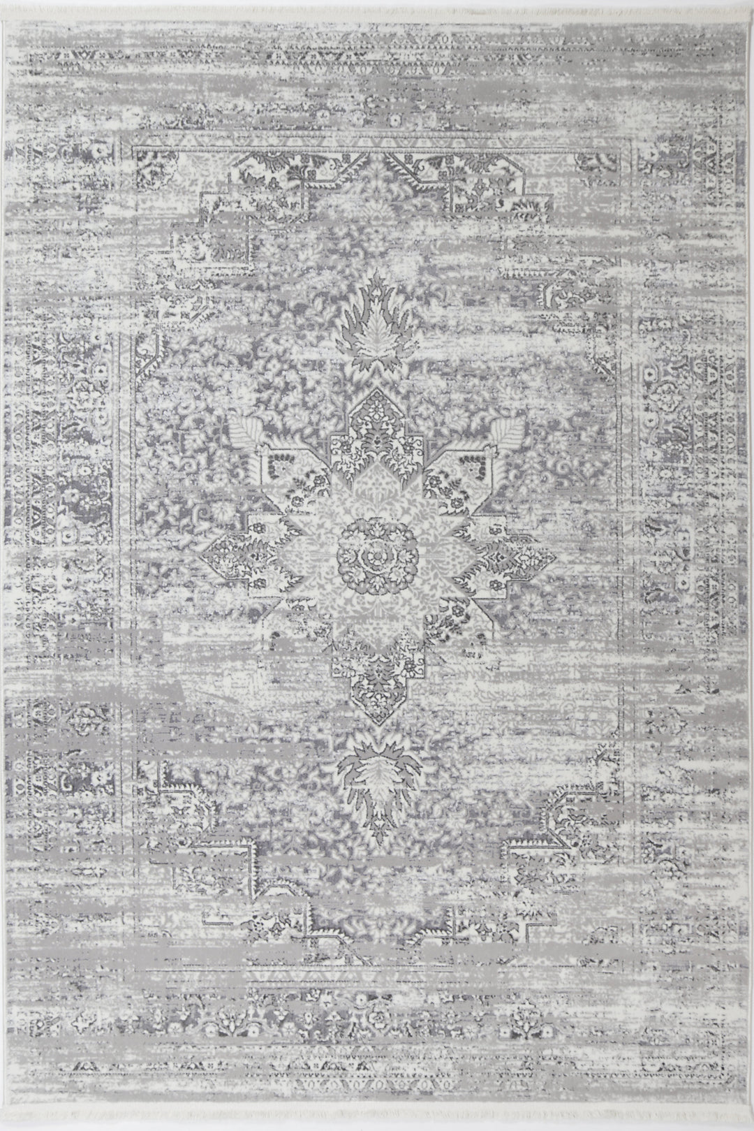 Bohemian Paradise Medalion Grey Rug - 06GREY