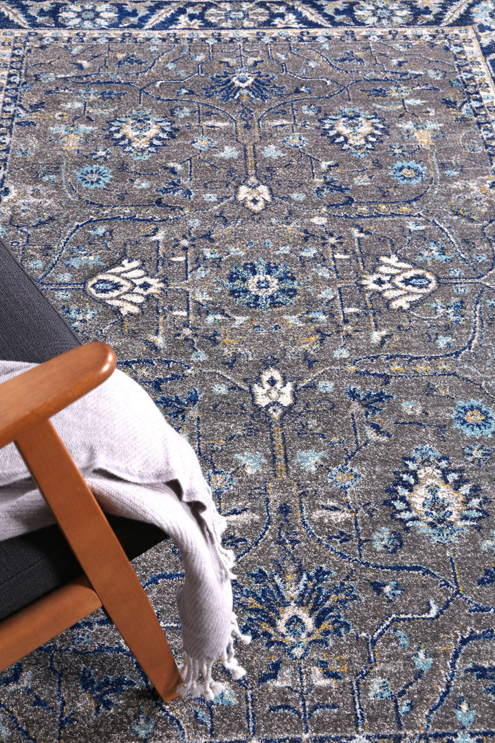 Delicate Royale Blue Rug - DELI05