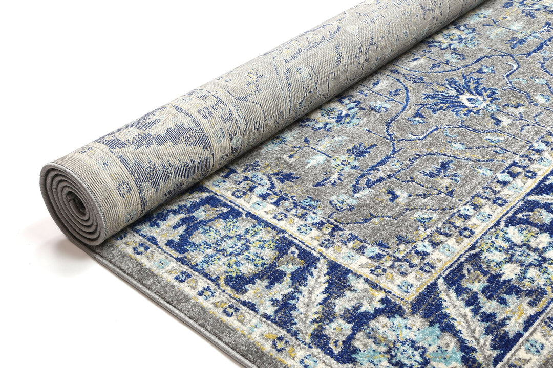 Delicate Royale Blue Rug - DELI05