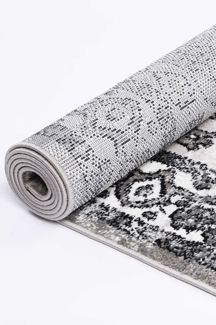 Estate Safra Traditional Grey Rug - 09GREY