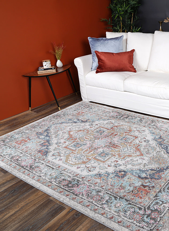 Salsa Yanet Ivory & Multi Rug - SALS05