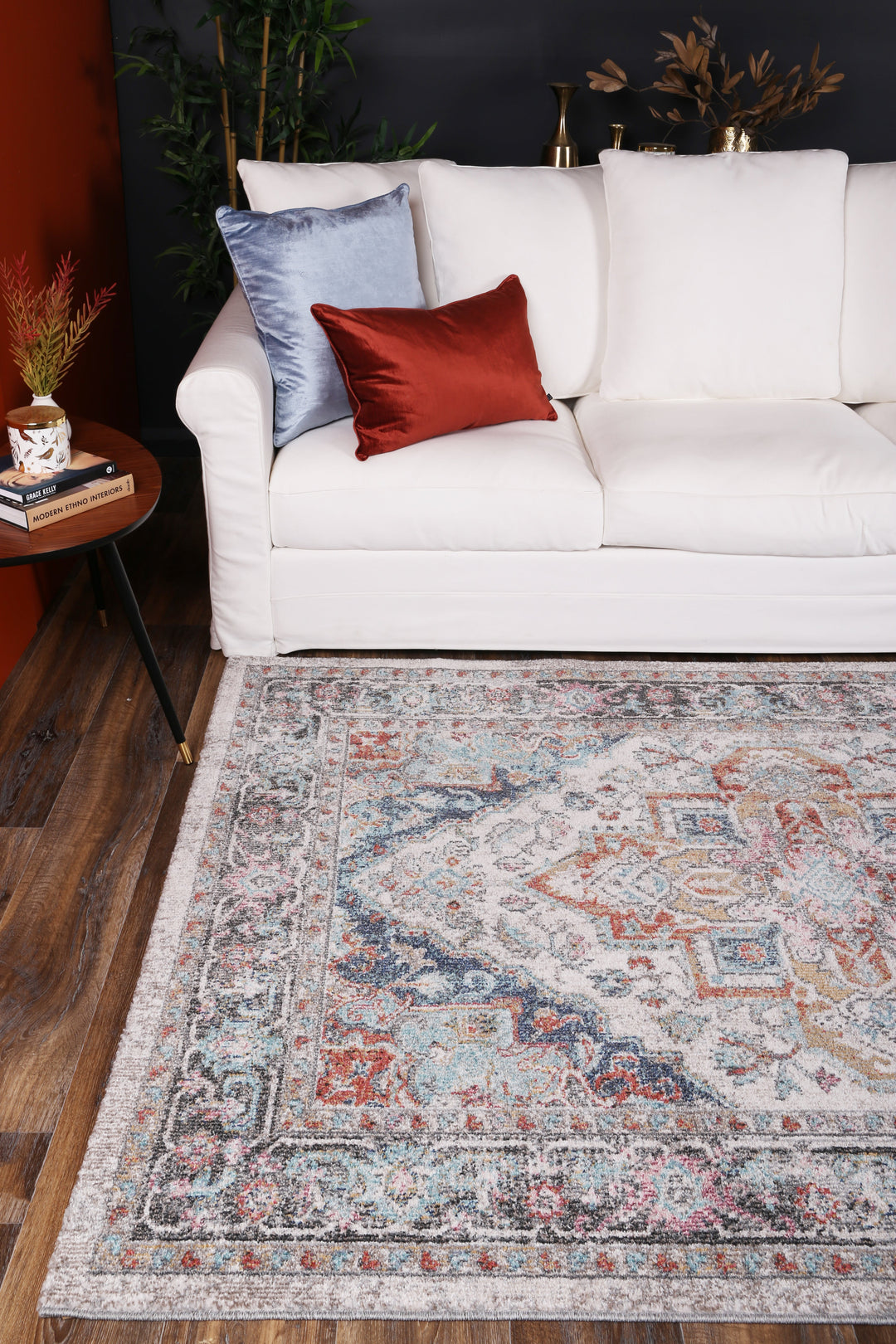 Salsa Yanet Ivory & Multi Rug - SALS05