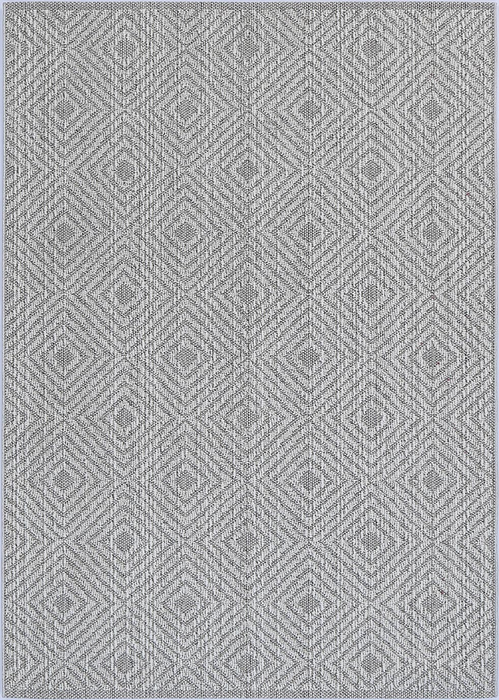 Vanuatu Walasi Ash Geometric Flatweave Rug - 20